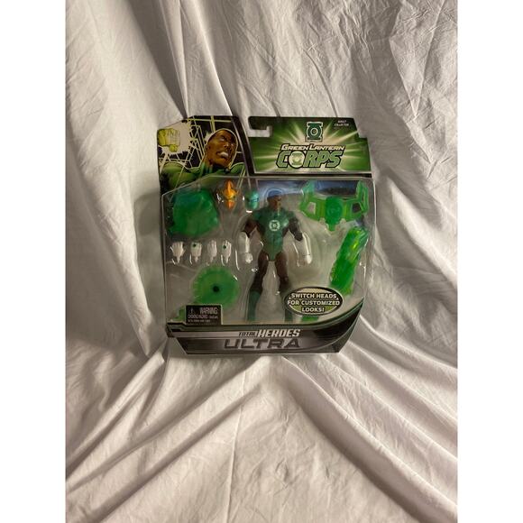 DC Comics Green Lantern Corps Total Heroes Ultra Action Figure Mattel - Picture 1 of 4